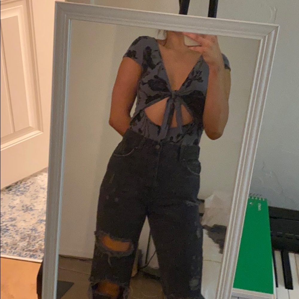 Floral bodysuit